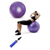 Clifton 65 Cm Fitilli Pilates Topu Ve Pompa Seti Mor, 289298298ikRC