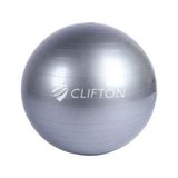 Clifton 65 cm Pilates Topu Dura-Strong Deluxe Fitilli Pilates Top + Pompa - Gri