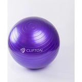 Clifton 65 cm Pilates Topu Dura-Strong Deluxe Fitilli Pilates Top + Pompa - Mor