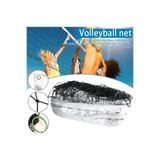Clifton 9.5 Metre Taşınabilir Voleybol Filesi Beach Okul Sahil Otel Tipi Voleybol Ağı, Tek Ebat, AA996104, Çok Renkli
