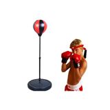 Clifton Boks Standı 90-120 cm Refleks Topu Boks Seti Eldiven Hediye