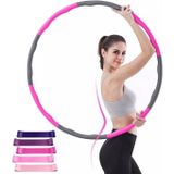 Clifton Clifton 1500 Gr Hula Hoop Egzersiz Çemberi Pembe+5Li Latex Direnç Bandı