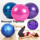 Clifton Dikenli Yoga Pilates Aeorobik Jimnastik Topu 65 cm Pembe+ Pompa