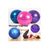 Clifton Dikenli Yoga Pilates Aerobik Jimnastik Topu 65 cm + Pompa, Tek Ebat, DKNLİPEMBE65, PEMBE
