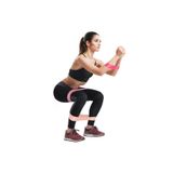 Clifton Farklı Dirençte Squat Bandı Latex Pilates Aerobik Çalışma Lastiği 3lü Set Karışık, Çok Renkli Tek Ebat, 3LÜSETCLİFTON