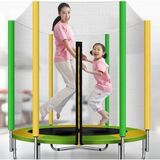 Clifton Leyaton Fileli Trambolin Katlanabilir 140 cm Trambolin Yeşil CLFT-198