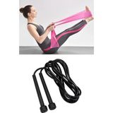 Clifton Pilates Bandı Egzersiz Direnç Lastiği Yoga Bandı Ve Atlama Ipi Uzunluğu Ayarlanabilir