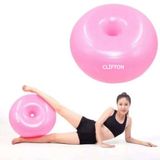 Clifton Pilates Topu Denge Topu Anti-brust 50 cm Pembe Pompa