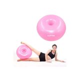 Clifton Pilates Topu Denge Topu Anti-brust 50 cm Pompa, Tek Ebat, SM50CMP, PEMBE