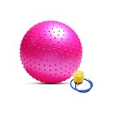Clifton Tırtıklı Pilates Ve Rehabilitasyon Topu 65 cm, Tek Ebat, TTPMB65, PEMBE
