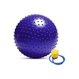 Clifton Tırtıklı Pilates Ve Rehabilitasyon Topu Mor