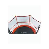 Clifton Trambolin Fileli Korumali Kolay Kurulum, Ev Bahce Tipi (152 Cm - Kirmizi)