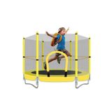 Clifton Trambolin Fileli Korumali Kolay Kurulum, Ev Bahce Tipi (152 Cm - Sari)