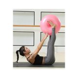 Clifton Yeni Nesil Anti-Brust Yoga Pilates Denge Topu 50 Cm + Pompa, Tek Ebat, SMTPEMBE, PEMBE