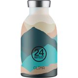 Clima Bottle Mountains Paslanmaz Çelik Termos 330 ml - Renkli