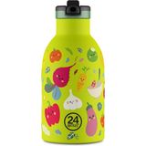 Clima Bottle Veggie Friends Pipetli Paslanmaz Çelik Termos 330 ml - Renkli - 1
