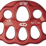 Climbing Technology CT L637 5 Delikli Kırmızı Alüminyum Dağıtım Plakası