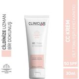 Cliniclab Cilt Tonu Eşitleyici Nemlendirici Koruyucu Ve Kapatıcı Özellikli 50 Spf Cc Krem 30 ml