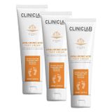 ClinicLab Hyaluronik Asit İçeren Onarıcı Ayak Bakım Kremi 100 ml (3 paketi)