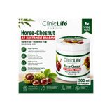 cliniclife At Kestanesi Masaj Jeli Balsam 500 ml - Mentollü Rahatlatıcı Vücut Masaj Kremi & Yağı serinletici jel ferahlatacı jel