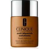 Clinique Anti Blemish Solutions Yağlı ve Akne Eğilimli Ciltler Için Likit Fondöten - Wn 118 Amber 30ML