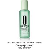 Clinique Arındırıcı Losyon Tonik 200 ml Peeling Etkili Kuru Ciltler İçin Yağ Fazlalığını Yok Eder