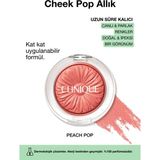 Clinique Cheek Pop Allık Peach Pop 3.5g Uzun Süre Kalıcı Doğal ve İpeksi Formül Canlı Renk - Renksiz