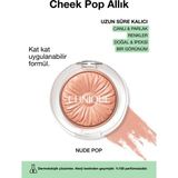 Clinique Cheek Pop Allık - Renk: Nude Pop 3.5g | Uzun Süre Kalıcı, Doğal ve İpeksi Formül - Renksiz