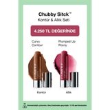 Clinique Chubby Stick™ Kontür & Allk Seti | Doğal Görünüm, Yağsız Formül