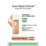 Clinique Even Better Clinical Vitamin Makeup SPF 50 Fondöten 30ml - Light Medium Warm 2