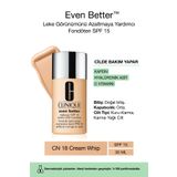 Clinique Even Better™ Doğal Bitişli Fondöten Spf 15 - Renk: Cn 18 Cream Whip 30ml | C Vitamini