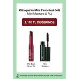 Clinique Mini Favorileri Seti | Mini Almost Lipstick Black Honey Ruj 1.2gr + Mini Siyah Maskara 3.5ml
