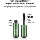 Clinique Mini High-Fi™ Yoğun Hacim Veren Maskara - Ultra Siyah 4ml | Hindistan cevizi, argan yağı - Black