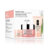 CLINIQUE Moisture Surge Cilt Bakım Seti- SPF25 Nemlendirici Yüz Kremi 50 ml, Nem Maskesi 30 ml, Göz Kremi 5ml