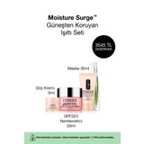 Clinique Moisture Surge™ Cilt Bakım Seti- SPF25 Nemlendirici Yüz Kremi 50ml, Nem Maskesi 30ml, Göz Kremi 5ml