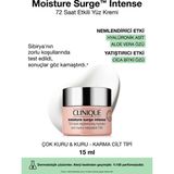 Clinique Moisture Surge™ Intense 72 Saat Nem Koruma Teknolojili Yoğun Nemlendirici Yüz Kremi 15 ml Kuru Ciltler İçin