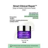 Clinique Smart Clinical Repair™ Çizgi ve Kırışıklık Görünümü Karşıtı Krem 15ml | Hyalüronik Asit, Peptit