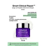 Clinique Smart Clinical Repair™ Krem 75 ml | Çizgi ve Kırışıklık Görünümüne Karşı Yoğun Nemlendirici, Sıkılaştırıcı Yüz Kremi CLNQU754534
