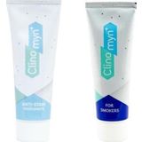 Clinomyn Fresh Diş Beyazlatan ve Parlatan Jel Diş Macunu + Smokers Diş Beyazlatan Diş Macunu 75 ml