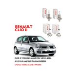 CLİO 2 2001 MODEL ÖN UZUN-KISA 4 LÜ FAR AMPÜLÜ TAKIMI BOSCH