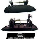 Clıo 2-Megane 1-Logan Sağ Ön-Arka Kapı Dış Açma Kolu