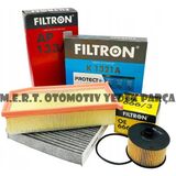 Clio 4 1.2 Tce Filtron Filtre Bakım Seti 2012-2019 - Beyaz