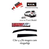 CLİO 4 2012 VE ÜZERİ MODEL ARASI 4'LÜ MUGEN CAM RÜZGARLIGI