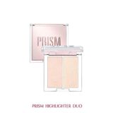 CLIO İnci Tanecikli Yoğun Işıltı Sağlayan 2’li Highlighter CLIO Prism Highlighter Duo (01 Cream Fizz)