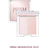 CLIO İnci Tanecikli Yoğun Işıltı Sağlayan 2’li Highlighter Clio Prism Highlighter Duo (02Lavender Voyage)