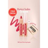 CLIO Kremsi, Kalem Şeklinde Renkli Dudak Balmı &kalemtıraş Butter Balm Crayon 013 Good Morning Apple