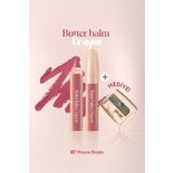 CLIO Kremsi, Kalem Şeklinde Renkli Dudak Balmı & Kalemtıraş CLIO Butter Balm Crayon 007 Mauve Shade