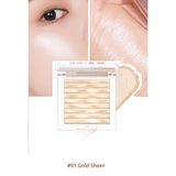 CLIO Mikro Inci Tanecikleriyle Yoğun Işıltı Sağlayan Highlighter Prism Highlighter 01 Gold Sheer