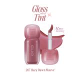 CLIO Pigmentli, Parlak Bitişli Dolgunlaştırıcı Lip Gloss Volumate Gloss 207 Hazy Dawn Mauve