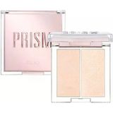 CLIO PROFESSIONAL İnci Tanecikli Yoğun Işıltı Sağlayan 2’li Highlighter Prism Highlighter Duo (01 Cream Fizz)